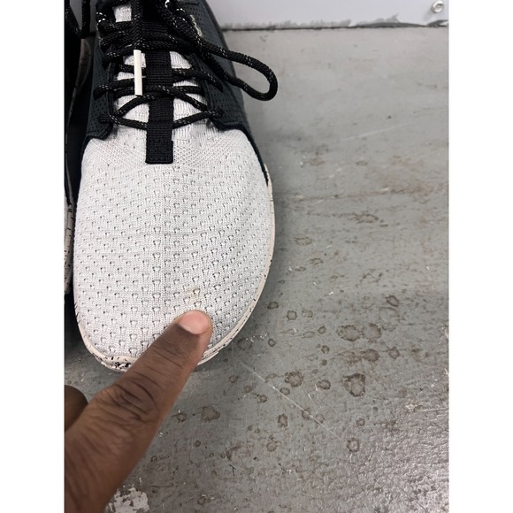 TRUE Linkswear OG Sneaker Mens US 9.5 White Black Lace Up Spikeless Golf Shoes - Picture 7 of 10